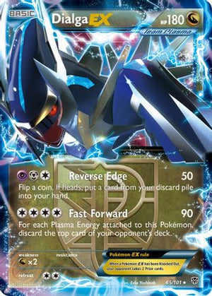 Dialga-EX 65/101 - Plasma Blast Holofoil