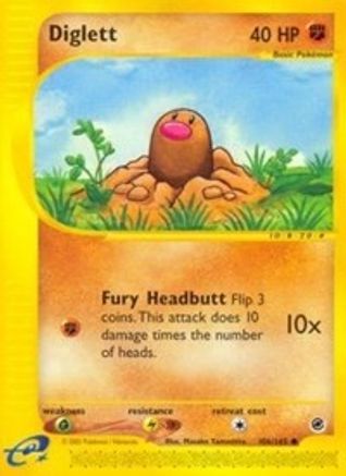 Diglett 106/165 - Expedition - Poke-Collect