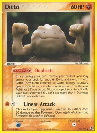 Ditto (Geodude) 62/113 - Delta Species Reverse Holofoil - Poke-Collect