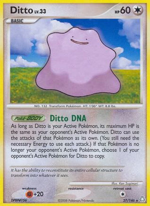 Ditto 27/146 - Legends Awakened Reverse Holofoil - Poke-Collect