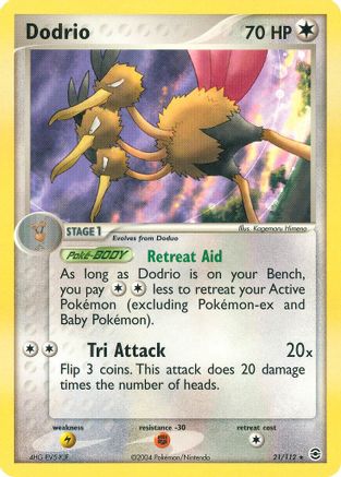 Dodrio 21/112 - FireRed & LeafGreen - Poke-Collect