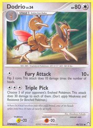 Dodrio 46/123 - Mysterious Treasures - Poke-Collect