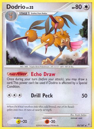 Dodrio 25/147 - Supreme Victors Reverse Holofoil - Poke-Collect