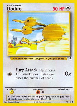 Doduo 71/110 - Legendary Collection Reverse Holofoil - Poke-Collect