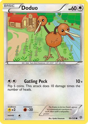 Doduo 99/135 - Plasma Storm - Poke-Collect
