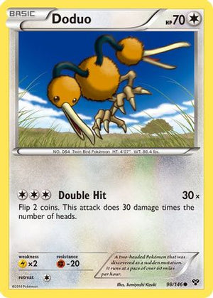 Doduo 98/146 - XY Base Set Reverse Holofoil - Poke-Collect