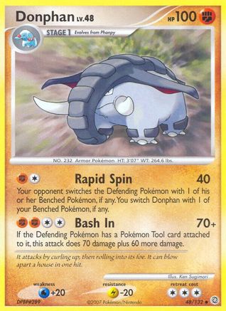 Donphan 48/132 - Secret Wonders - Poke-Collect
