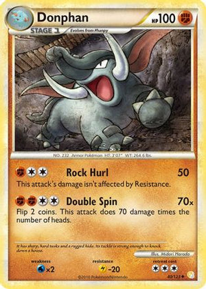 Donphan 40/123 - HeartGold SoulSilver - Poke-Collect