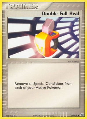 Double Full Heal 76/106 - Emerald Reverse Holofoil - Poke-Collect