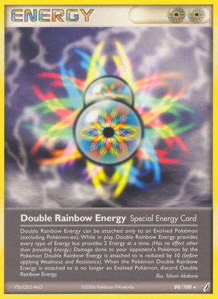 Double Rainbow Energy 88/100 - Crystal Guardians - Poke-Collect