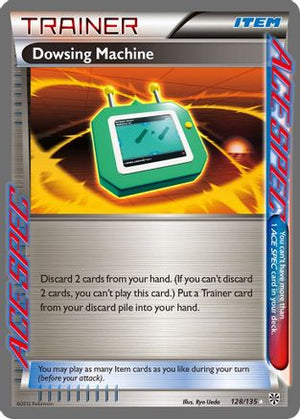 Dowsing Machine 128/135 - Plasma Storm Holofoil - Poke-Collect