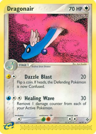 Dragonair 14/97 - Dragon Reverse Holofoil - Poke-Collect