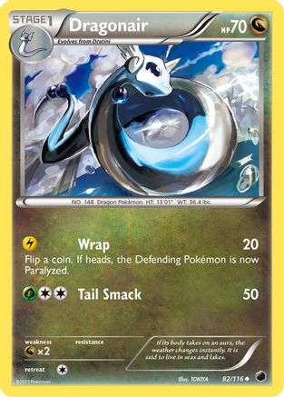 Dragonair 82/116 - Plasma Freeze Reverse Holofoil - Poke-Collect