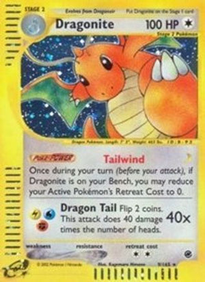 Dragonite 9/165 - Expedition Base Set Holofoil - Poke-Collect