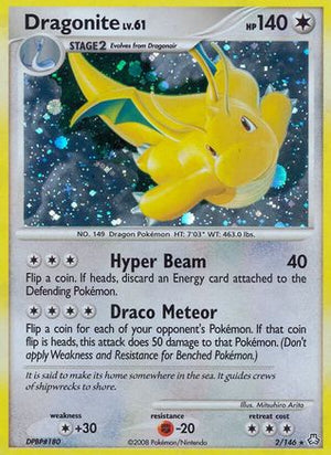 Dragonite 2/146 - Legends Awakened Holofoil - Poke-Collect