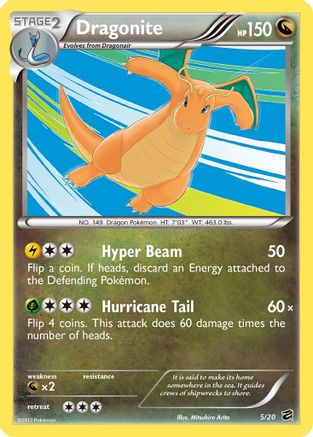 Dragonite 5/20 - Dragon Vault Holofoil - Poke-Collect