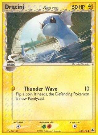 Dratini - 066/113 (Delta Species) 66/113 - Delta Species - Poke-Collect