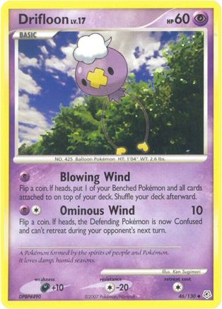 Drifloon 46/130 - Diamond and Pearl - Poke-Collect