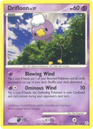 Drifloon 46/130 - Diamond and Pearl - Poke-Collect