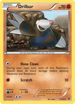 Drilbur (54) 54/98 - Emerging Powers Reverse Holofoil - Poke-Collect