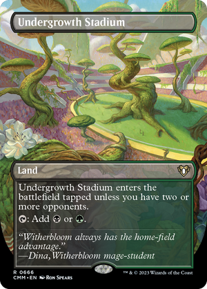 Undergrowth Stadium (CMM-666) - Commander Masters (Borderless)