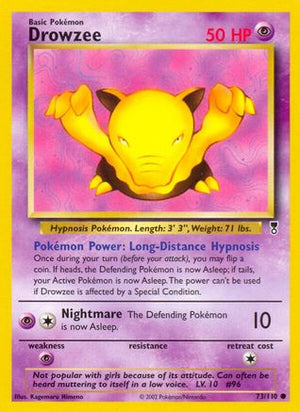 Drowzee 73/110 - Legendary Collection Reverse Holofoil - Poke-Collect