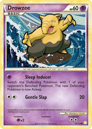 Drowzee 62/123 - HeartGold SoulSilver - Poke-Collect