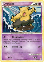 Drowzee 62/123 - HeartGold SoulSilver Reverse Holofoil - Poke-Collect
