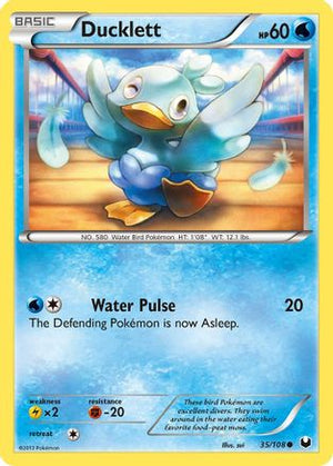 Ducklett 35/108 - Dark Explorers - Poke-Collect