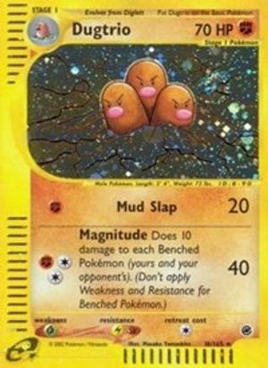 Dugtrio 10/165 - Expedition Base Set Holofoil - Poke-Collect