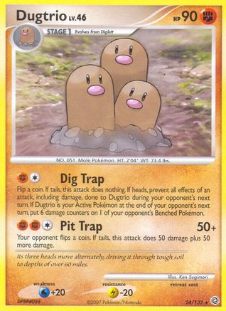 Dugtrio 24/132 - Secret Wonders - Poke-Collect