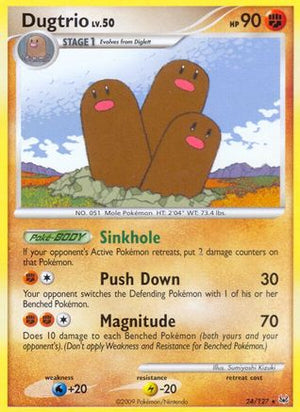 Dugtrio 24/127 - Platinum