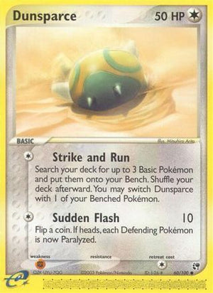 Dunsparce 60/100 - Sandstorm - Poke-Collect