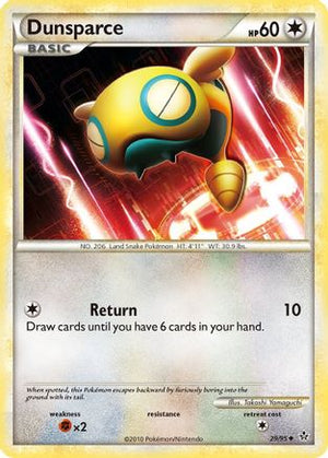 Dunsparce 29/95 - HSUnleashed Reverse Holofoil - Poke-Collect