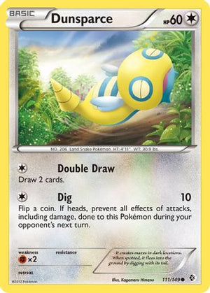 Dunsparce 111/149 - Boundaries Crossed Reverse Holofoil - Poke-Collect