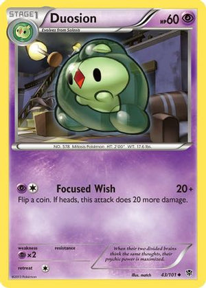 Duosion 43/101 - Plasma Blast - Poke-Collect