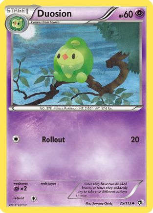 Duosion 75/113 - Legendary Treasures Reverse Holofoil - Poke-Collect
