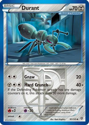 Durant (Team Plasma) (91) 91/135 - Plasma Storm - Poke-Collect