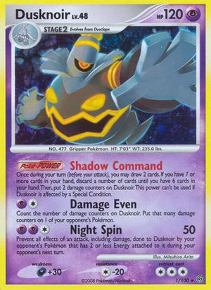 Dusknoir 1/100 - Stormfront Holofoil - Poke-Collect