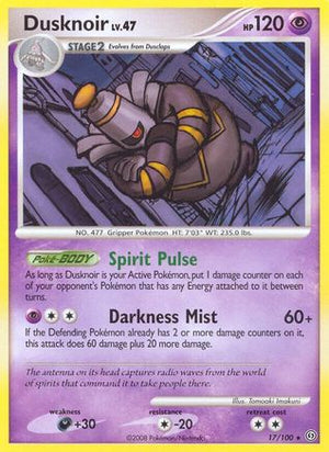 Dusknoir 17/100 - Stormfront - Poke-Collect