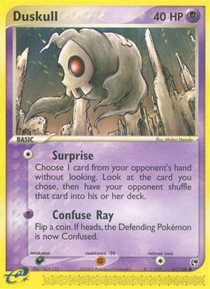 Duskull 61/100 - Sandstorm Reverse Holofoil - Poke-Collect