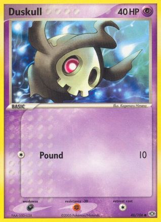 Duskull 46/106 - Emerald Reverse Holofoil - Poke-Collect