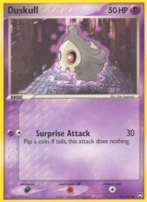 Duskull 50/108 - Power Keepers Reverse Holofoil - Poke-Collect