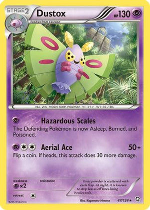 Dustox 47/124 - Dragons Exalted Reverse Holofoil - Poke-Collect