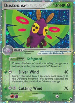 Dustox ex 86/92 - Legend Maker Holofoil - Poke-Collect