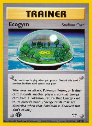 Ecogym 84/111 - Neo Genesis Unlimited - Poke-Collect