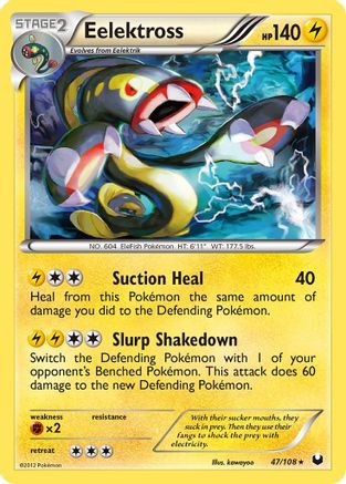 Eelektross 47/108 - Dark Explorers Holofoil - Poke-Collect