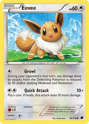 Eevee (89) 89/116 - Plasma Freeze - Poke-Collect