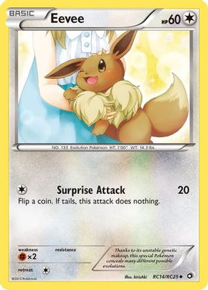 Eevee RC14/113 - Legendary Treasures Holofoil - Poke-Collect