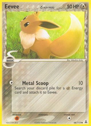 Eevee - 068/113 68/113 - Delta Species - Poke-Collect